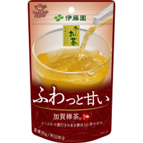 伊藤園 至福のひとときふわっと甘い加賀棒茶 □お取り寄せ品 【購入入数１０個】