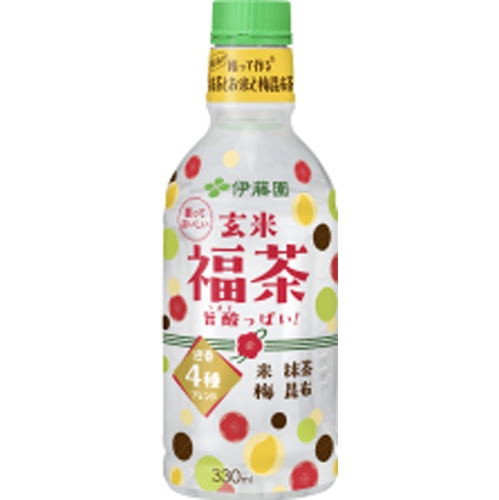 伊藤園 パウダーインキャップ玄米福茶Ｐ３３０ｍｌ □お取り寄せ品 【購入入数２４個】