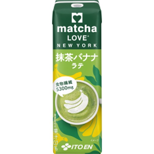 伊藤園 ｍａｔｃｈａＬＯＶＥ 抹茶バナナラテ □お取り寄せ品 【購入入数２４個】