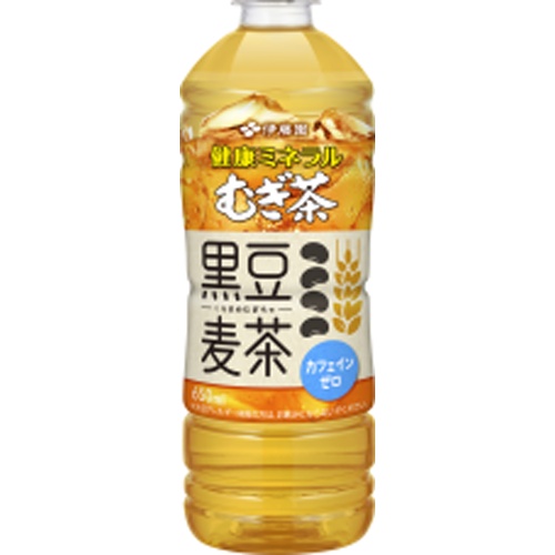 伊藤園 健康ミネラルむぎ茶 黒豆麦茶Ｐ６５０ｍｌ 【新商品 3/31 発売】 【今月の特売 飲料水】 △ 【購入入数２４個】