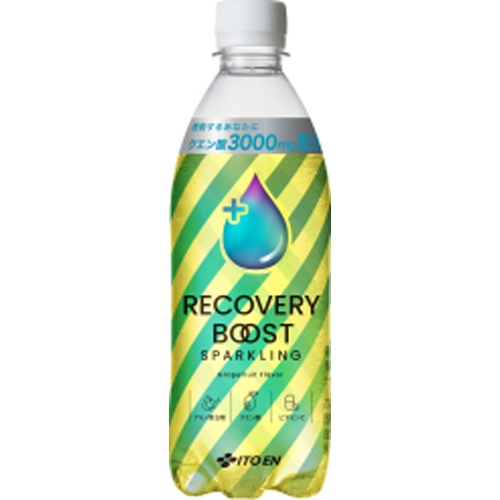 伊藤園 リカバリーブーストスパークリング Ｐ５００ 【新商品 4/14 発売】 【今月の特売 飲料水】 □お取り寄せ品 【購入入数２４個】
