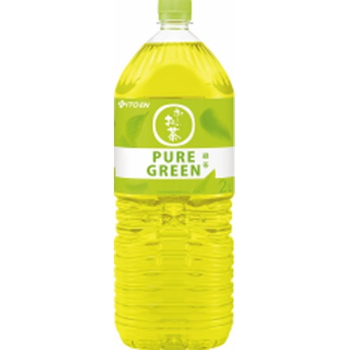 伊藤園 お～いお茶 ＰＵＲＥ ＧＲＥＥＮ ２Ｌ 【新商品 3/17 発売】 【今月の特売 飲料水】 【購入入数６個】