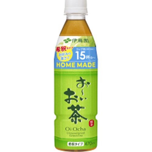 伊藤園 お～いお茶ＨＯＭＥ ＭＡＤＥ緑茶４７０ｍｌ 【新商品 4/7 発売】 【今月の特売 嗜好飲料】 □お取り寄せ品 【購入入数２４個】