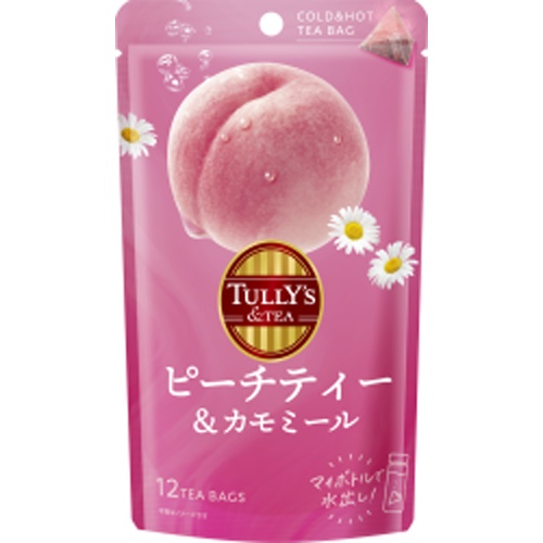 タリーズ ＆ＴＥＡピーチティー＆カモミール１２Ｐ 【新商品 3/10 発売】 □お取り寄せ品 【購入入数１０個】