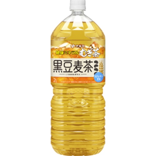 伊藤園 健康ミネラルむぎ茶 黒豆麦茶２Ｌ 【新商品 3/31 発売】 【今月の特売 飲料水】 △ 【購入入数６個】