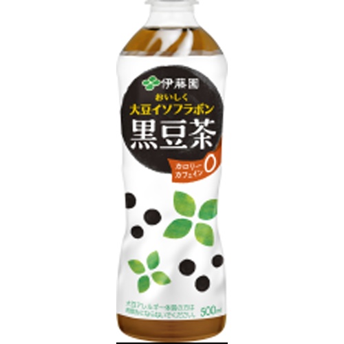 伊藤園 おいしく大豆イソフラボン黒豆茶Ｐ５００ｍｌ 【新商品 3/10 発売】 【今月の特売 飲料水】 △ 【購入入数２４個】