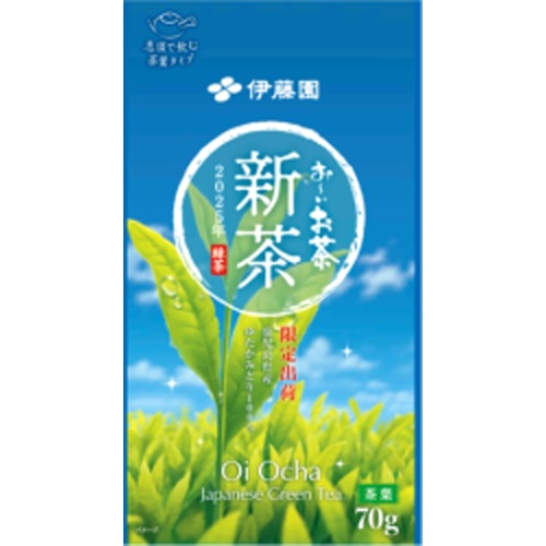 伊藤園 ２０２５年お～いお茶新茶７０ｇ 【新商品 4/21 発売】 □お取り寄せ品 【購入入数１０個】