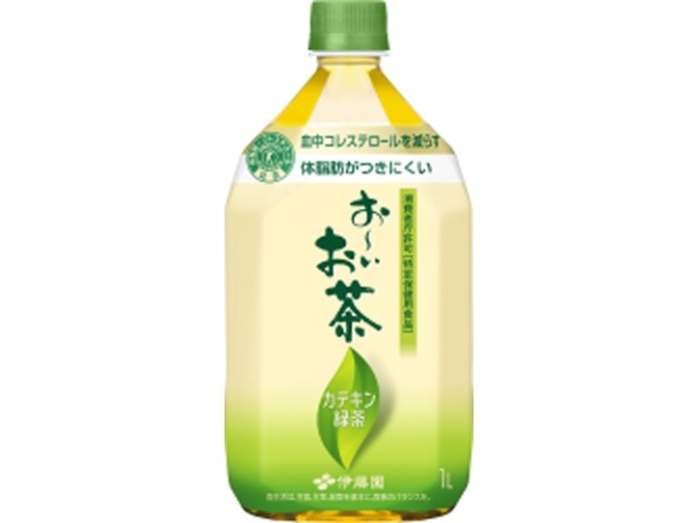 伊藤園 お～いお茶 カテキン緑茶１Ｌ 【新商品 10/6 発売】 【今月の特売 飲料水】 □お取り寄せ品 【購入入数１２個】
