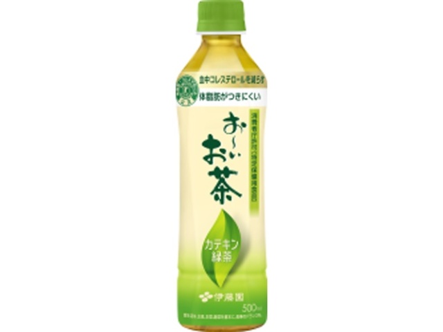伊藤園 お～いお茶 カテキン緑茶Ｐ５００ｍｌ 【新商品 10/6 発売】 【今月の特売 飲料水】 □お取り寄せ品 【購入入数２４個】