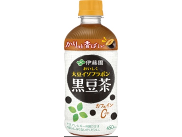 伊藤園 ホット黒豆茶 Ｐ４５０ｍｌ 【今月の特売 飲料水】 △ 【購入入数２４個】