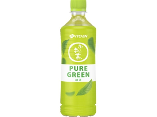 伊藤園 お～いお茶ＰＵＲＥＧＲＥＥＮ Ｐ６００ｍｌ 【新商品 9/22 発売】 △ 【購入入数２４個】