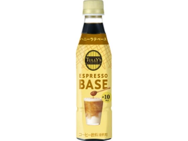 タリーズ エスプレッソベースハニーラテＰ３４０ｍｌ 【新商品 10/6 発売】 □お取り寄せ品 【購入入数１２個】