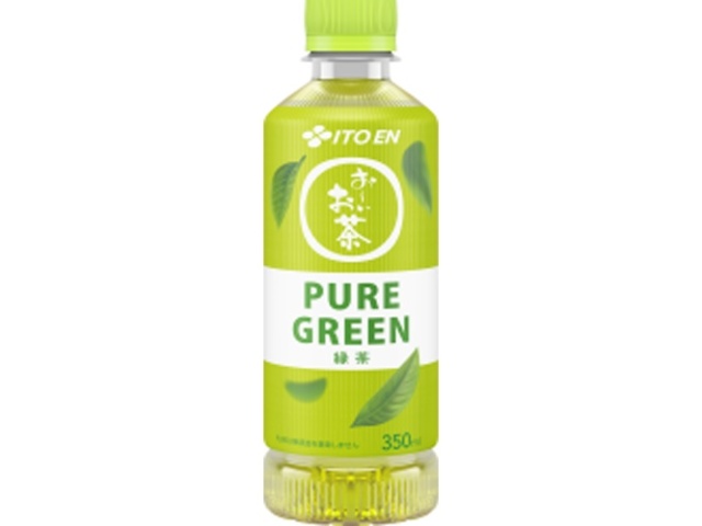 伊藤園 お～いお茶ＰＵＲＥＧＲＥＥＮ Ｐ３５０ｍｌ 【新商品 9/22 発売】 【今月の特売 飲料水】 △ 【購入入数２４個】