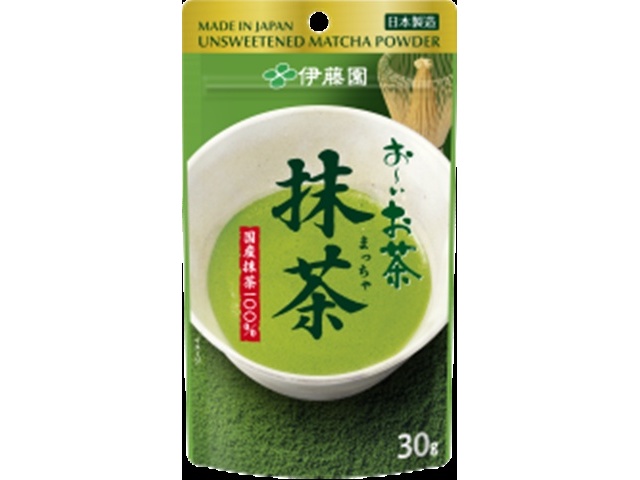 伊藤園 お～いお茶 抹茶３０ｇ 【新商品 11/10 発売】 □お取り寄せ品 【購入入数６個】