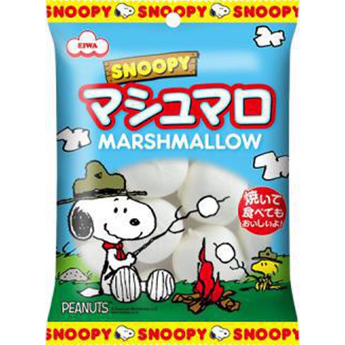 エイワ スヌーピービッグマシュマロ ６５ｇ □お取り寄せ品 【購入入数２４個】