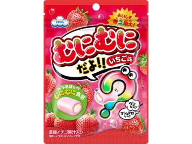 エイワ むにむにだよ（いちご味）４０ｇ 【新商品 9/22 発売】 □お取り寄せ品 【購入入数３２個】