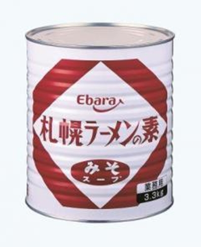 エバラ 札幌ラーメンの素みそスープ３．３ｋｇ業務用 □お取り寄せ品 【購入入数６個】（入荷までお時間がかかります）