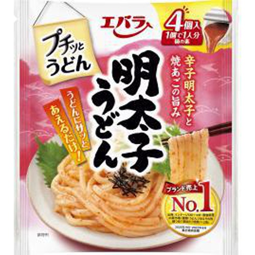 エバラ プチッとうどん明太子うどん ４個 □お取り寄せ品 【購入入数１２個】