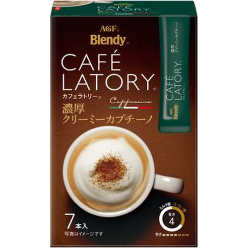 ブレンディ カフェラトリーカプチ－ノ ７Ｐ 【今月の特売 嗜好飲料】 □お取り寄せ品 【購入入数２４個】