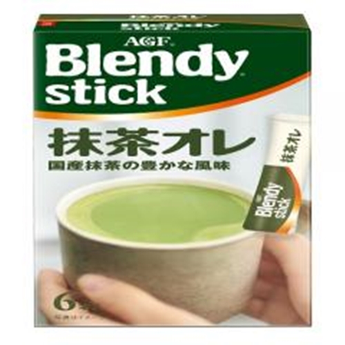 ブレンディ スティック抹茶オレ６本 △ 【購入入数６個】