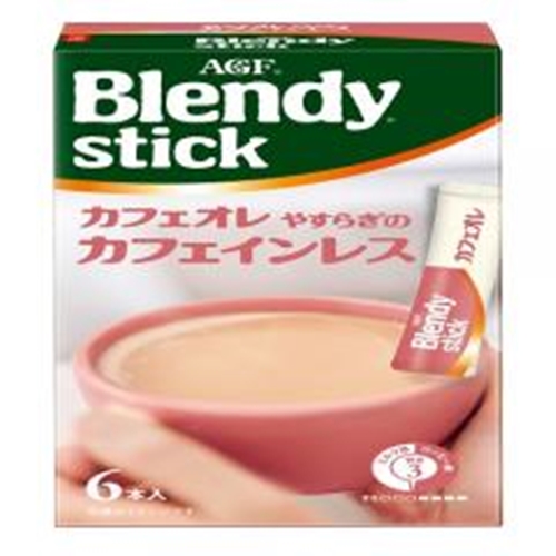 ブレンディ ＳＴカフェオレカフェインレス ６本 △ 【購入入数６個】