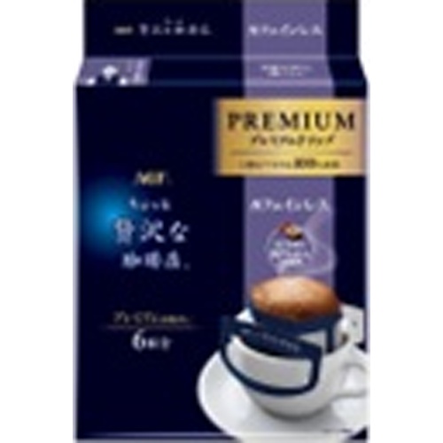 ちょっと贅沢プレミアムドリップカフェインレス６袋 【新商品 9/3 発売】 □お取り寄せ品 【購入入数１２個】