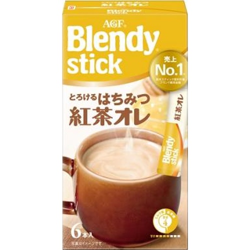 ブレンディスティック とろけるはちみつ紅茶オレ６本 【今月の特売 嗜好飲料】 □お取り寄せ品 【購入入数２４個】