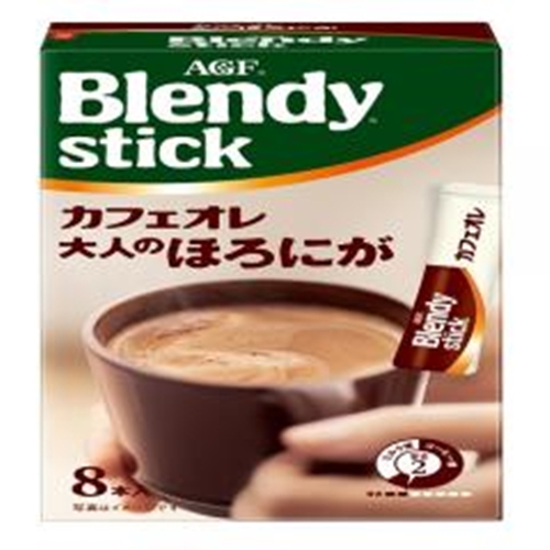 ブレンディ スティックカフェオレ大人のほろにが ８本 【今月の特売 嗜好飲料】 △ 【購入入数６個】