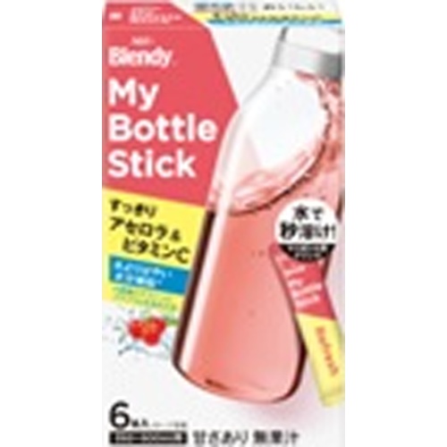 ブレンディマイボトル アセロラ＆ビタミンＣ６本 【今月の特売 嗜好飲料】 □お取り寄せ品 【購入入数２４個】