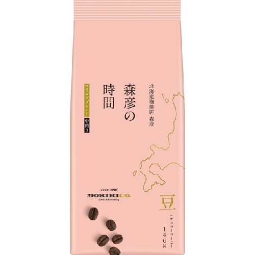 森彦の時間豆マイルドブレンド １４０ｇ □お取り寄せ品 【購入入数１２個】