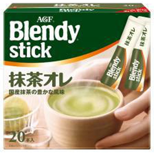 ブレンディスティック 抹茶オレ２０本 【今月の特売 嗜好飲料】 △ 【購入入数３個】