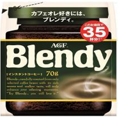 ブレンディ インスタントコーヒー７０ｇ袋 △ 【購入入数１２個】