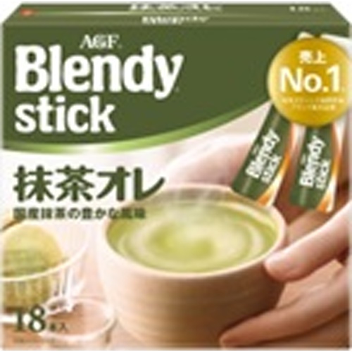 ブレンディスティック 抹茶オレ１８本 【今月の特売 嗜好飲料】 △ 【購入入数３個】