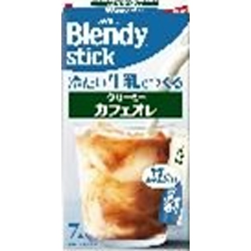 ブレンディ 冷たい牛乳クリーミーカフェオレ７本 【今月の特売 嗜好飲料】 □お取り寄せ品 【購入入数２４個】