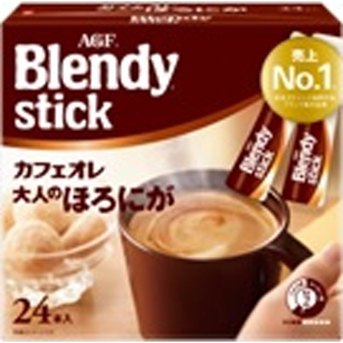 ブレンディ スティック 大人のほろにが２４本 【今月の特売 嗜好飲料】 □お取り寄せ品 【購入入数６個】