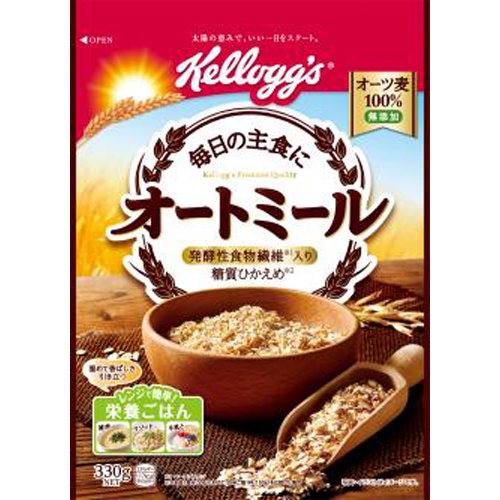 ケロッグ オートミール ３３０ｇ □お取り寄せ品 【購入入数６個】