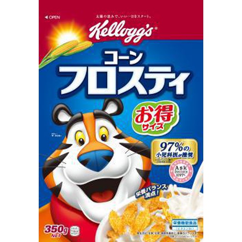 ケロッグ コーンフロスティ 徳用３５０ｇ □お取り寄せ品 【購入入数６個】