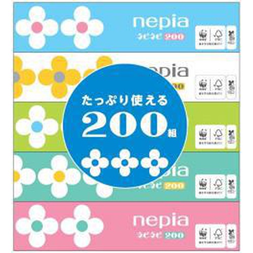 ネピア ネピネピ ２００Ｗ５Ｐ □お取り寄せ品 【購入入数１２個】