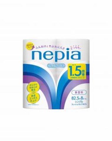 ネピア トイレット１．５倍８Ｒシングル 【新商品 10/1 発売】 □お取り寄せ品 【購入入数８個】