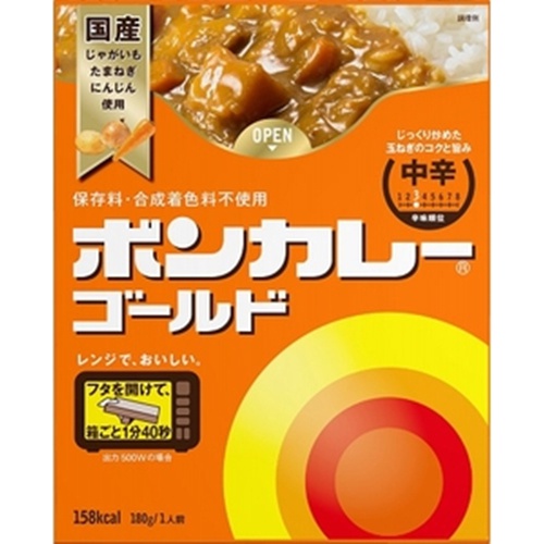 大塚 ボンカレーゴールド中辛 １８０ｇ △ 【購入入数１０個】