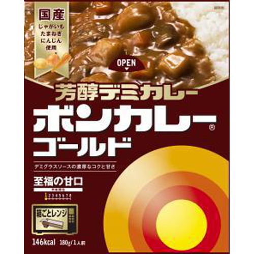 大塚 ボンカレーゴールド芳醇デミカレー甘口１８０ｇ 【今月の特売 インスタント】 □お取り寄せ品 【購入入数３０個】