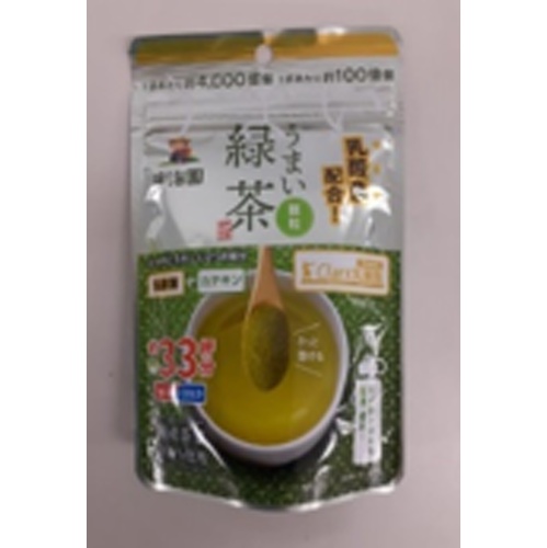 宇治園 クラーク乳酸菌入り顆粒うまい緑茶 □お取り寄せ品 【購入入数３６個】