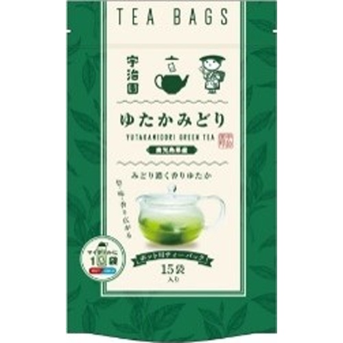 宇治園 鹿児島県産ゆたかみどりＴＢ ポット用 □お取り寄せ品 【購入入数６個】
