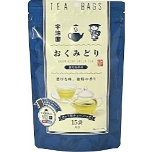 宇治園 鹿児島県産おくみどりＴＢポット用 □お取り寄せ品 【購入入数６個】