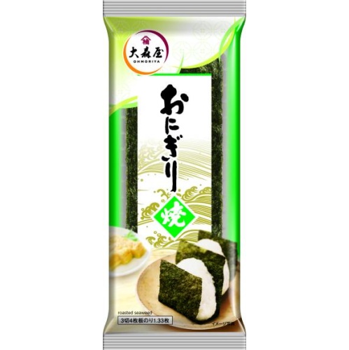 大森屋 おにぎり焼 ３切４枚 □お取り寄せ品 【購入入数１２０個】