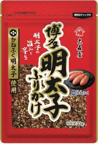 大森屋 かねふく明太子ふりかけかけ３５ｇ □お取り寄せ品 【購入入数１２０個】