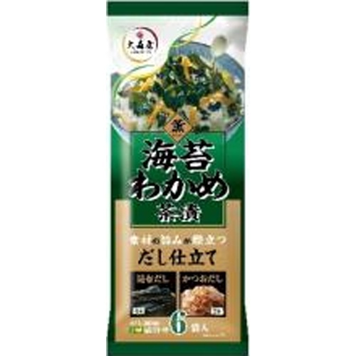 大森屋 海苔わかめ茶漬 ３６ｇ 【新商品 8/18 発売】 □お取り寄せ品 【購入入数１２０個】