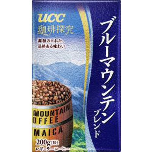 ＵＣＣ 珈琲探究 ブルーマウンテンＶＰ ２００ｇ □お取り寄せ品 【購入入数２４個】