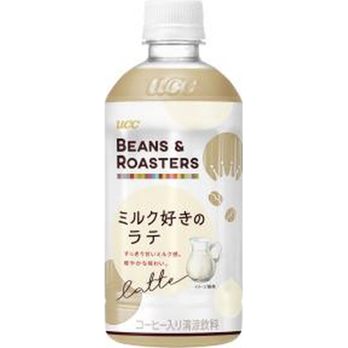 ＵＣＣ Ｂ＆Ｒ ミルク好きのラテＰ４５０ｍｌ □お取り寄せ品 【購入入数２４個】