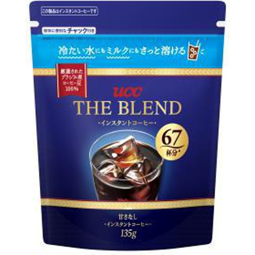 ＵＣＣ ザ・ブレンドインスタントコーヒー袋１３５ｇ □お取り寄せ品 【購入入数１２個】